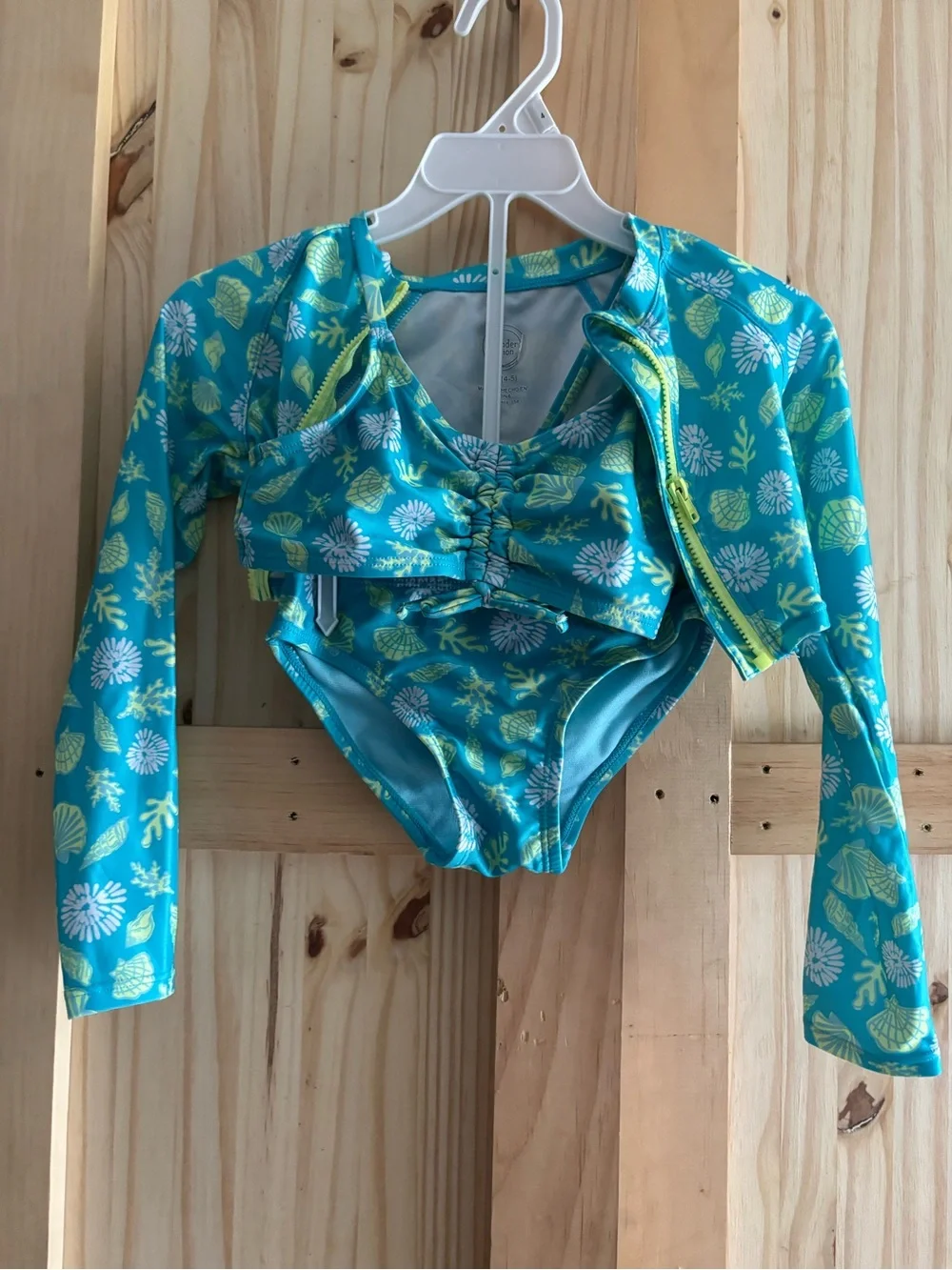 3 piece girls bathing suit